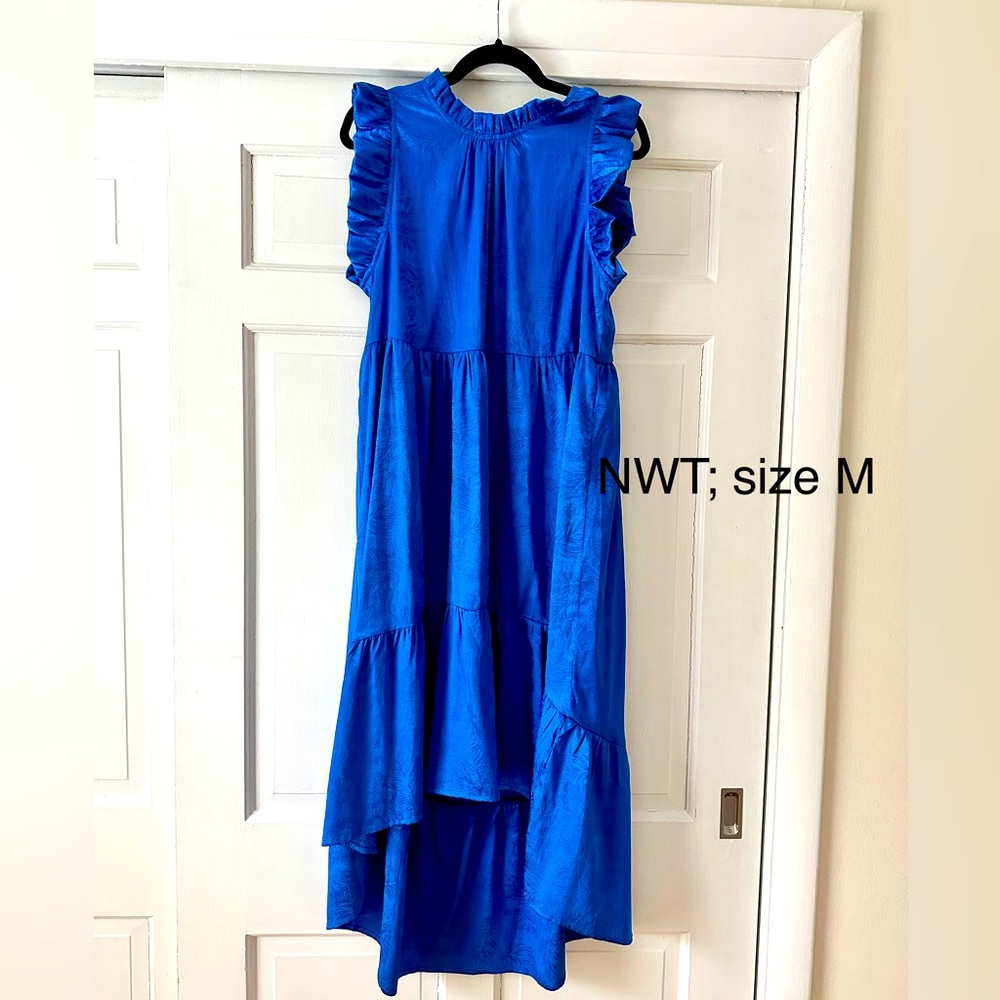 NWT boutique dress, high-low
